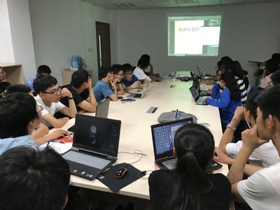 航天学院“问天”工作室与软件学院举行新成员联合见面会